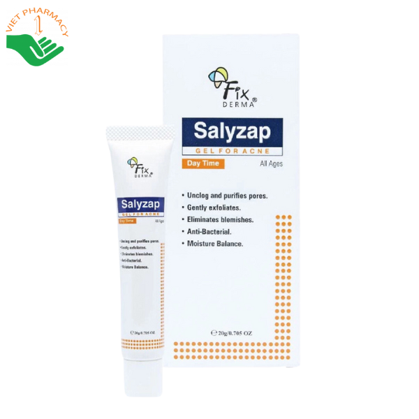 Gel giảm mụn Fix Derma Salyzap Gel For Acne